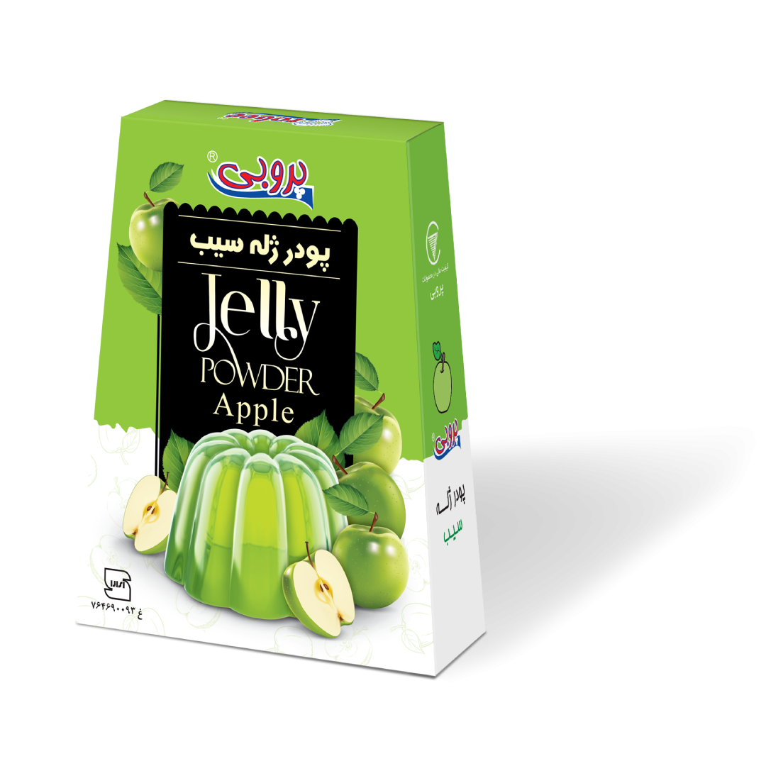 پودر ژله سیب
