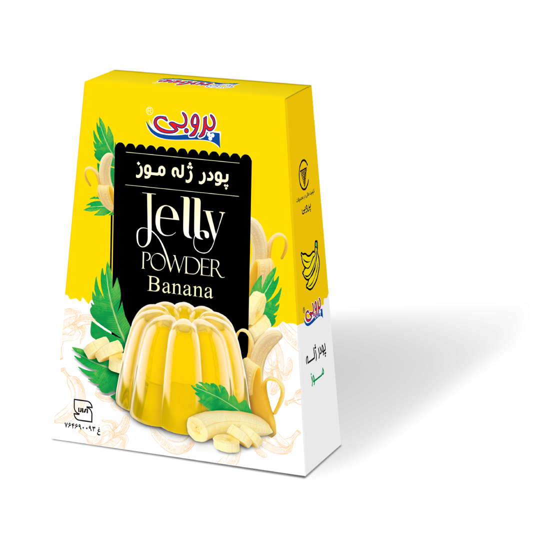 پودر ژله موز