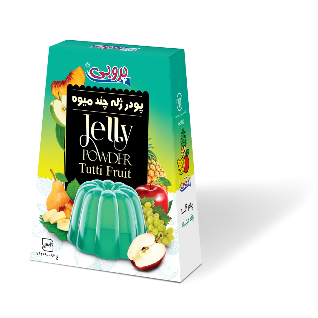 پودر ژله چند میوه