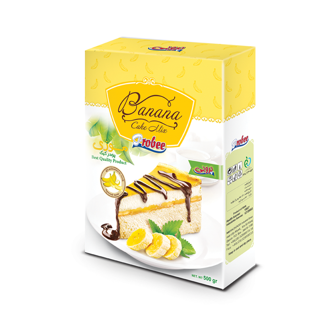 پودر کیک موزی