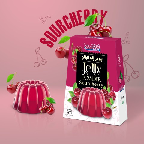 پودر ژله آلبالو
