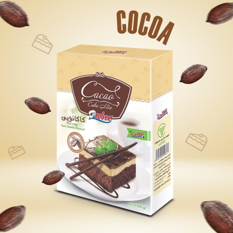 پودر کیک کاکائویی