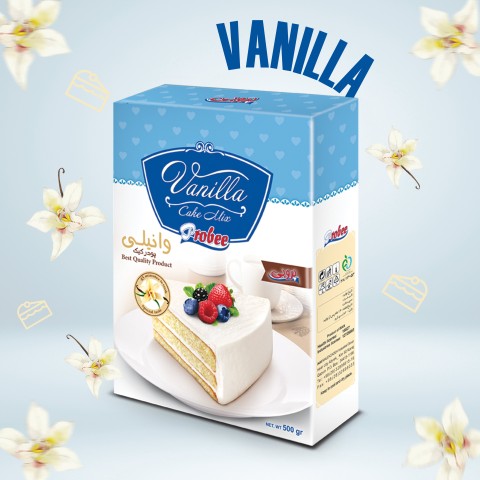 پودر کیک وانیلی