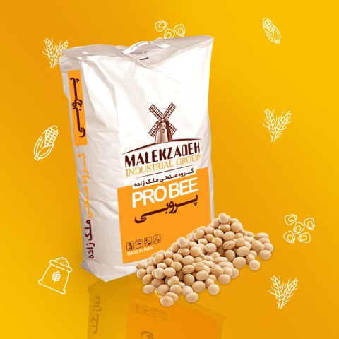 آرد سویا پرچرب ( آنزیم فعال ) پروبی